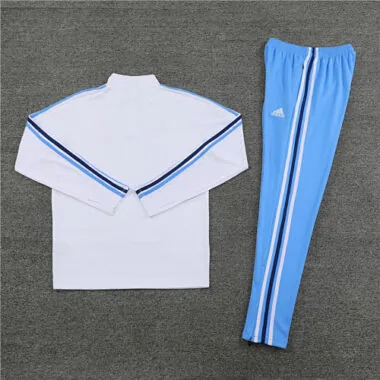 23-24 Argentina white half zipper training tracksuit size S-2XL