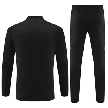 24-25 Germany black half zipper training tracksuit size S-2XL