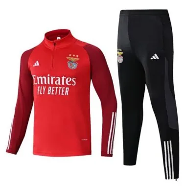 23-24 Bnfc red half zipper training tracksuit size S-2XL