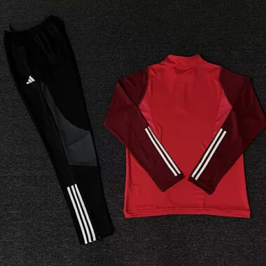 23-24 Bnfc red half zipper training tracksuit size S-2XL