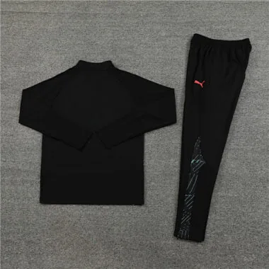 23-24 Man City camo black half zipper sweater tracksuit size S-2XL