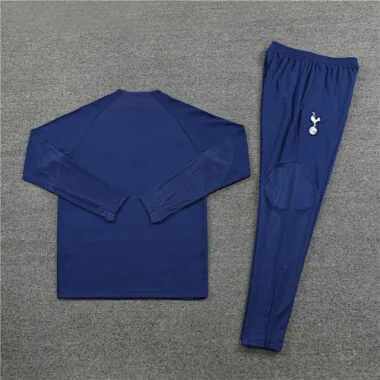 fans version 23-24 Tottenham navy blue half zipper sweater tracksuit size S-2XL