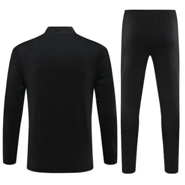 23-24 Bayern black half zipper sweater tracksuit size S-2XL