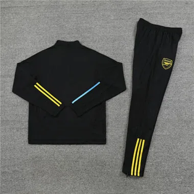 23-24 Arsenal black half zipper sweater tracksuit size S-2XL