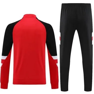 23-24 Manud red half zipper sweater tracksuit size S-2XL