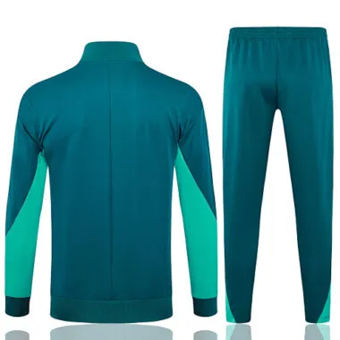 A749# 24-25 Portugal green full zipper jacket tracksuit