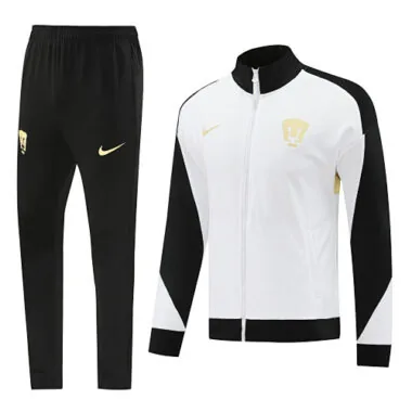 2024/25 Pumas white with black soccer jacket tracksuit size