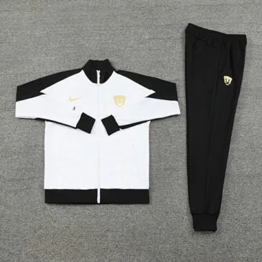 2024/25 Pumas white with black soccer jacket tracksuit size