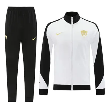 2024/25 Pumas white with black soccer jacket tracksuit size