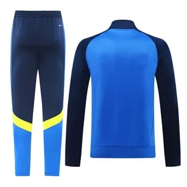 24-25 Boca color blue with navy blue soccer jacket tracksuit size S-2XL