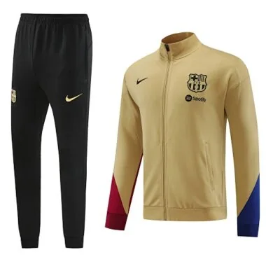 23-24 Bar yellow with red and blue soccer jacket tracksuit size S-2XL