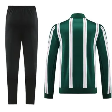 2023/24 Manud green with white soccer jacket tracksuit size