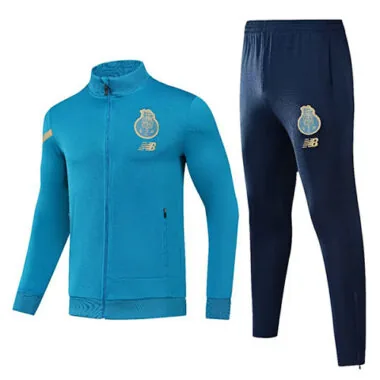 2023/24 Port lake blue full zipper jacket tracksuit size