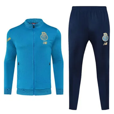 2023/24 Port lake blue full zipper jacket tracksuit size