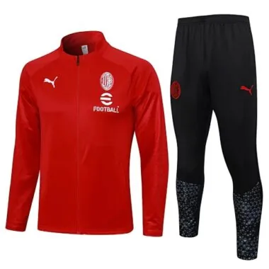 A696# 2023/24 AC red soccer jacket tracksuit size