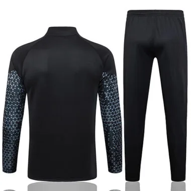 A695# 2023/24 Dortmund black soccer jacket tracksuit size