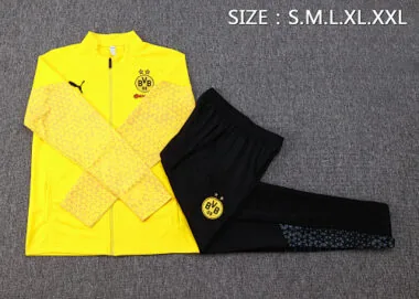A694# 2023/24 Dortmund yellow soccer jacket tracksuit size
