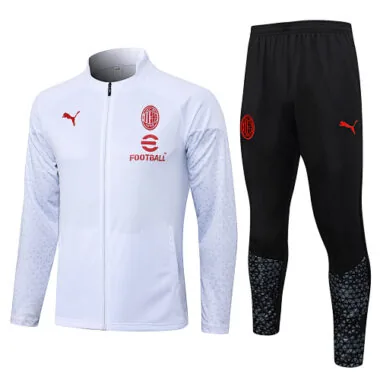 A693# 2023/24 AC white soccer jacket tracksuit size