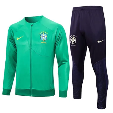 A683# 2023/24 Brazil green soccer jacket tracksuit size