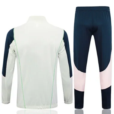 A677# 23-24 Ajax light green with navy blue jacket tracksuit size S-2XL