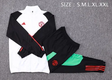 A671# 2023/24 Manud white with black jacket tracksuit size