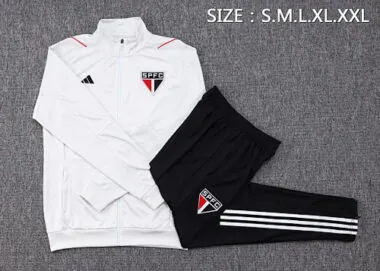 A665# 2023/24 Sao Paulo white jacket tracksuit size