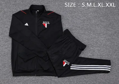 A664# 2023/24 Sao Paulo black jacket tracksuit size