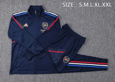 A658# 2023/24 Arsenal navy blue jacket tracksuit size