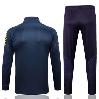 A619# 2022/23 Brazil navy blue full zipper jacket tracksuit size S~2XL