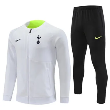 2022/23 Tottenham white jacket tracksuit with black bottoms size