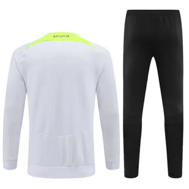 2022/23 Tottenham white jacket tracksuit with black bottoms size