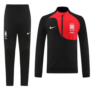 2022/23 South Korea black with red stripe jacket tracksuit size