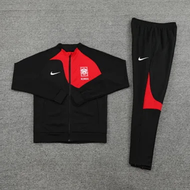 2022/23 South Korea black with red stripe jacket tracksuit size