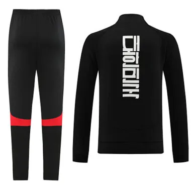 2022/23 South Korea black with red stripe jacket tracksuit size