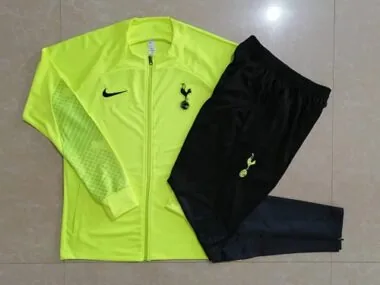 A615# 22-23 Tottenham green full zipper jacket tracksuit size S~2XL