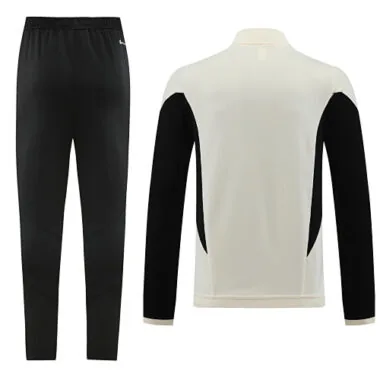2022/23 Germany white with black stripe full zipper jacket tracksuit size