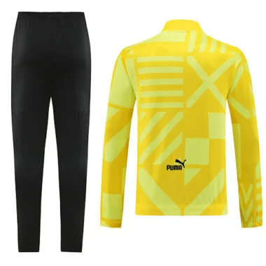 22-23 Dortmund yellow with black zipper full zipper jacket tracksuit size S~2XL