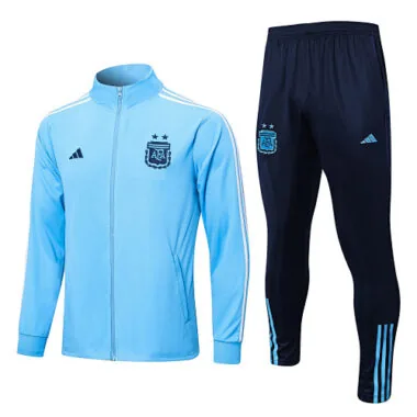 A599# 22-23 Argentina light blue red with white stripe jacket tracksuit size S-2XL
