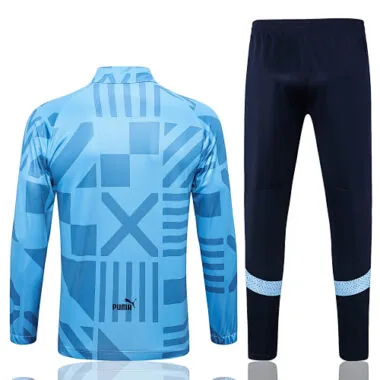 A597# 2022/23 Man City light blue stripe jacket tracksuit size