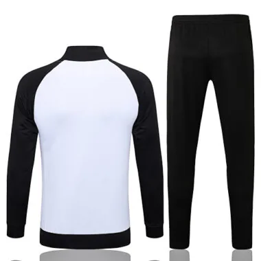 A596# 22-23 Germany white with black stripe jacket tracksuit size S-2XL