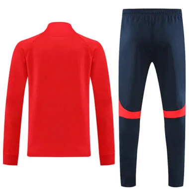 2022 Portugal red full zipper jacket tracksuit size S~2XL