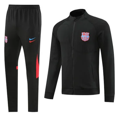 22-23 Bar black full zipper jacket tracksuit size S~2XL