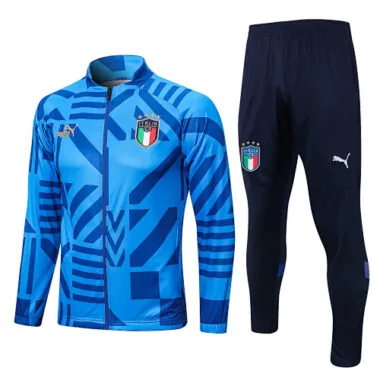 A588# 22-23 Italy color blue stripe jacket tracksuit size S-2XL
