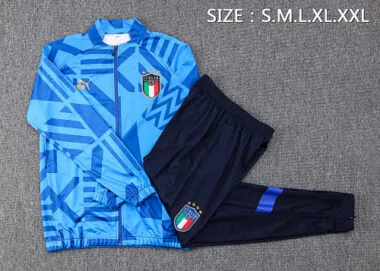A588# 22-23 Italy color blue stripe jacket tracksuit size S-2XL