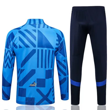 A588# 22-23 Italy color blue stripe jacket tracksuit size S-2XL