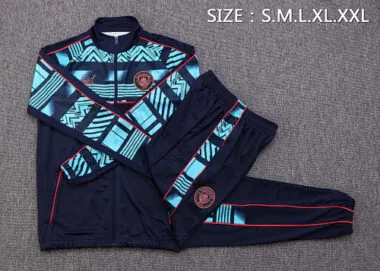 A549# 22-23 Man City navy blue jacket tracksuit size S-2XL