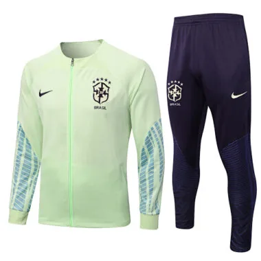 A544# 22-23 Brazil green jacket tracksuit size S-2XL