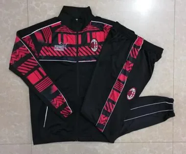 A536# 2022/23 AC black with red jacket tracksuit size