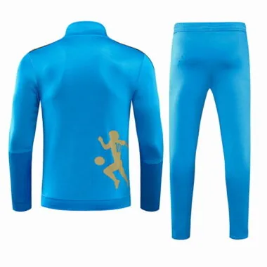 22-23 Napoli D10S blue full zipper jacket tracksuit size S-2XL