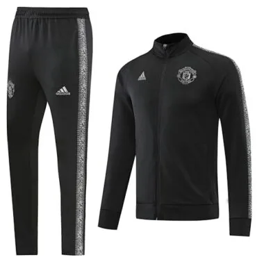 22-23 Manud black full zipper jacket tracksuit size S~2XL